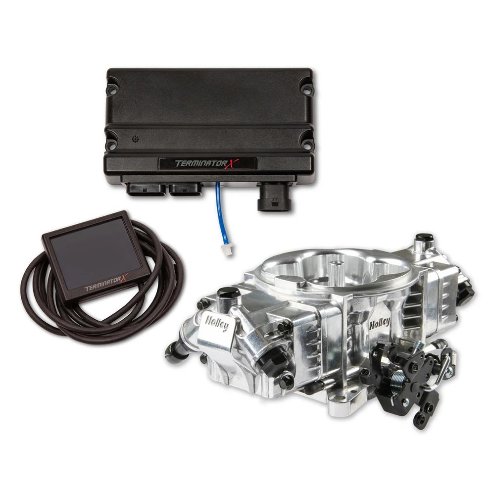 1979-85 Mustang Holley  Terminator X Stealth 4150  - Polished