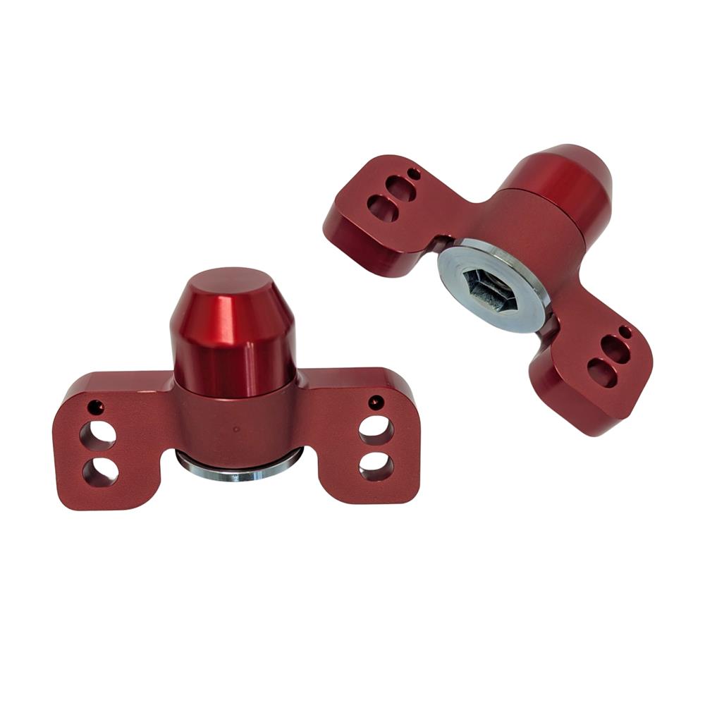 2015-2026 Mustang J&M Upper Shock Mount Red