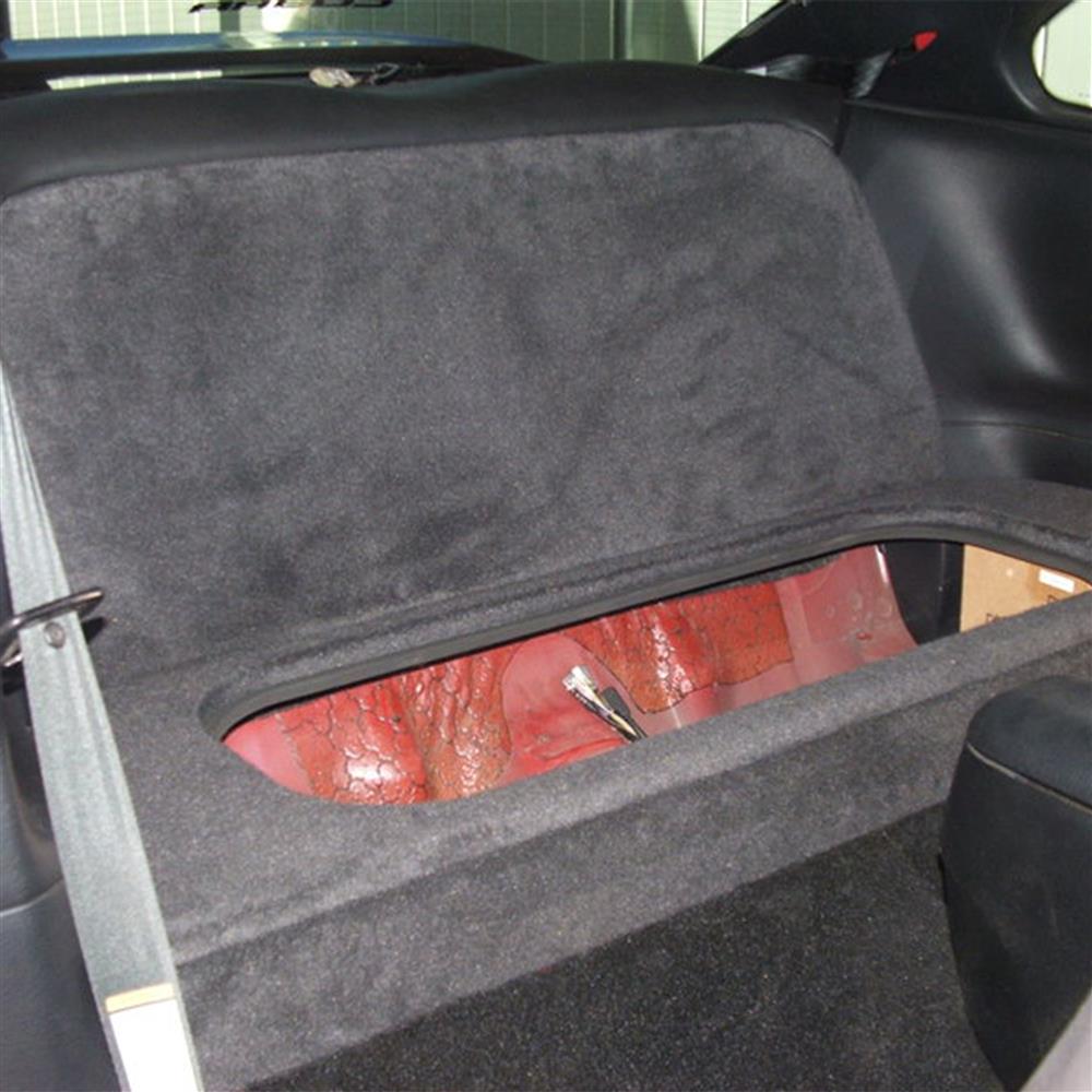 1994-04 Mustang K Dezines Rear Seat Delete  - Black Coupe