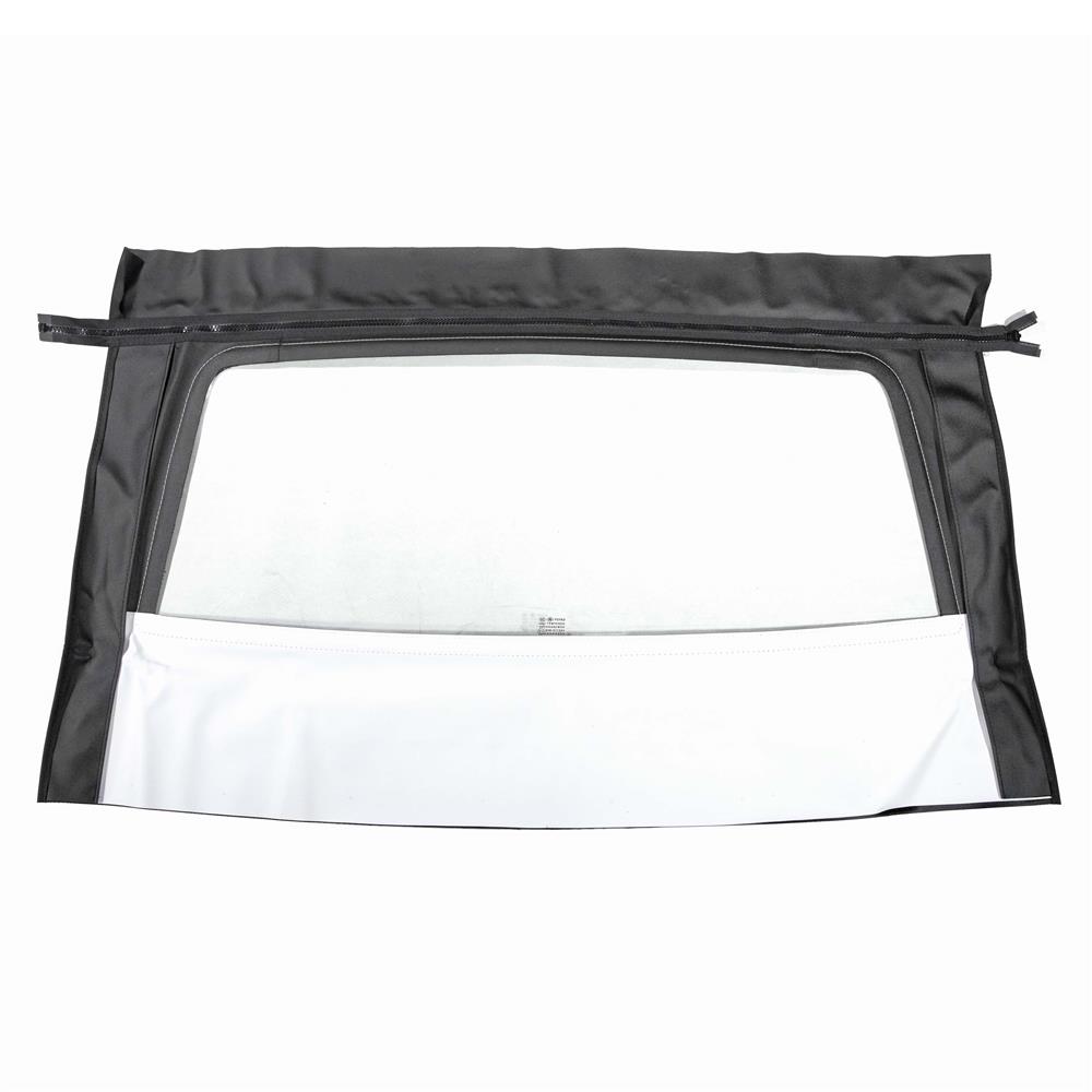 1993 Mustang Kee Convertible Glass Window for Velcro Headliner - Bright White