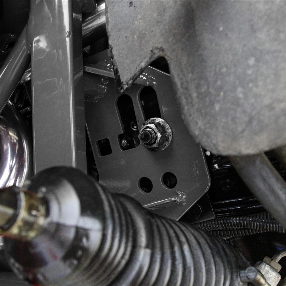 1979-04 Mustang BMR Premium Tubular K-Member With Spring Perches   - Pushrod - Black Hammertone 5.0/5.8