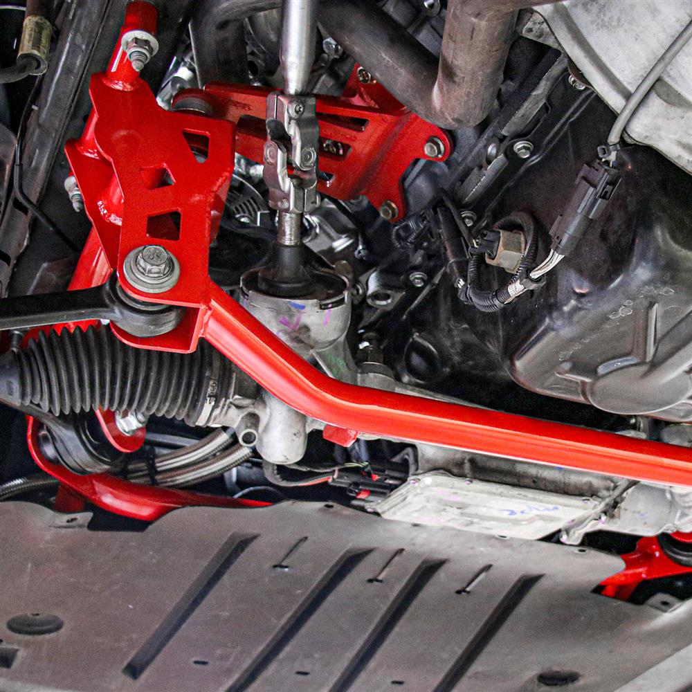 2015-2025 Mustang BMR Drag Racing K-Member - Red