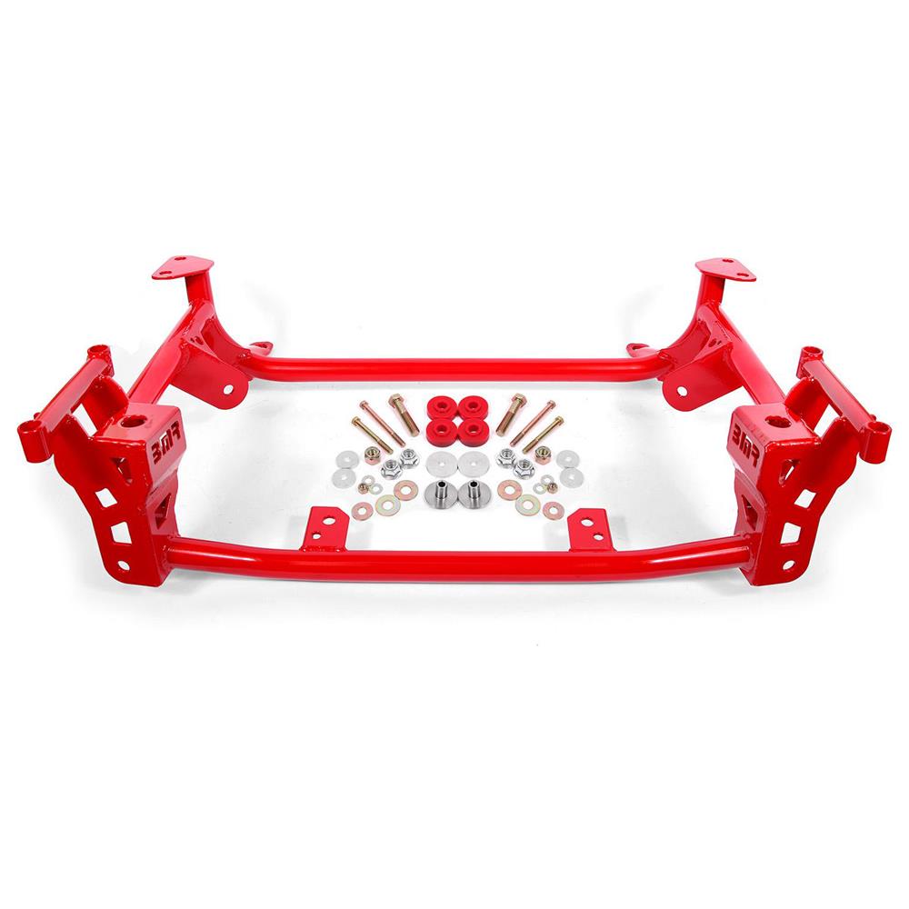 2015-2025 Mustang BMR Drag Racing K-Member - Red
