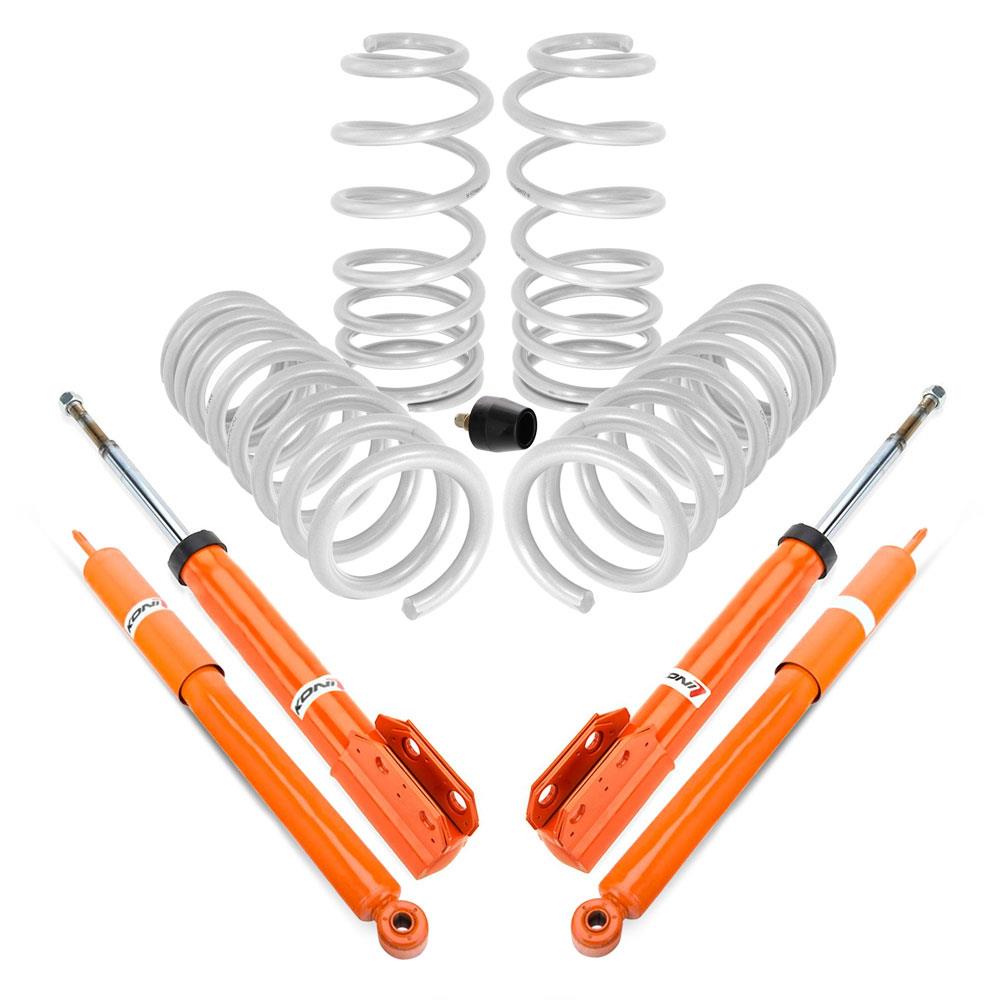 1987-1993 Mustang Koni Shock & Strut Kit w/ SVE Lowering Springs - 5.0