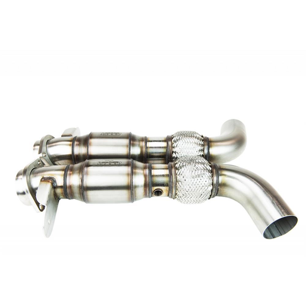 2016-2020 Mustang Kooks 3" Catalytic X-Pipe - Stainless GT350