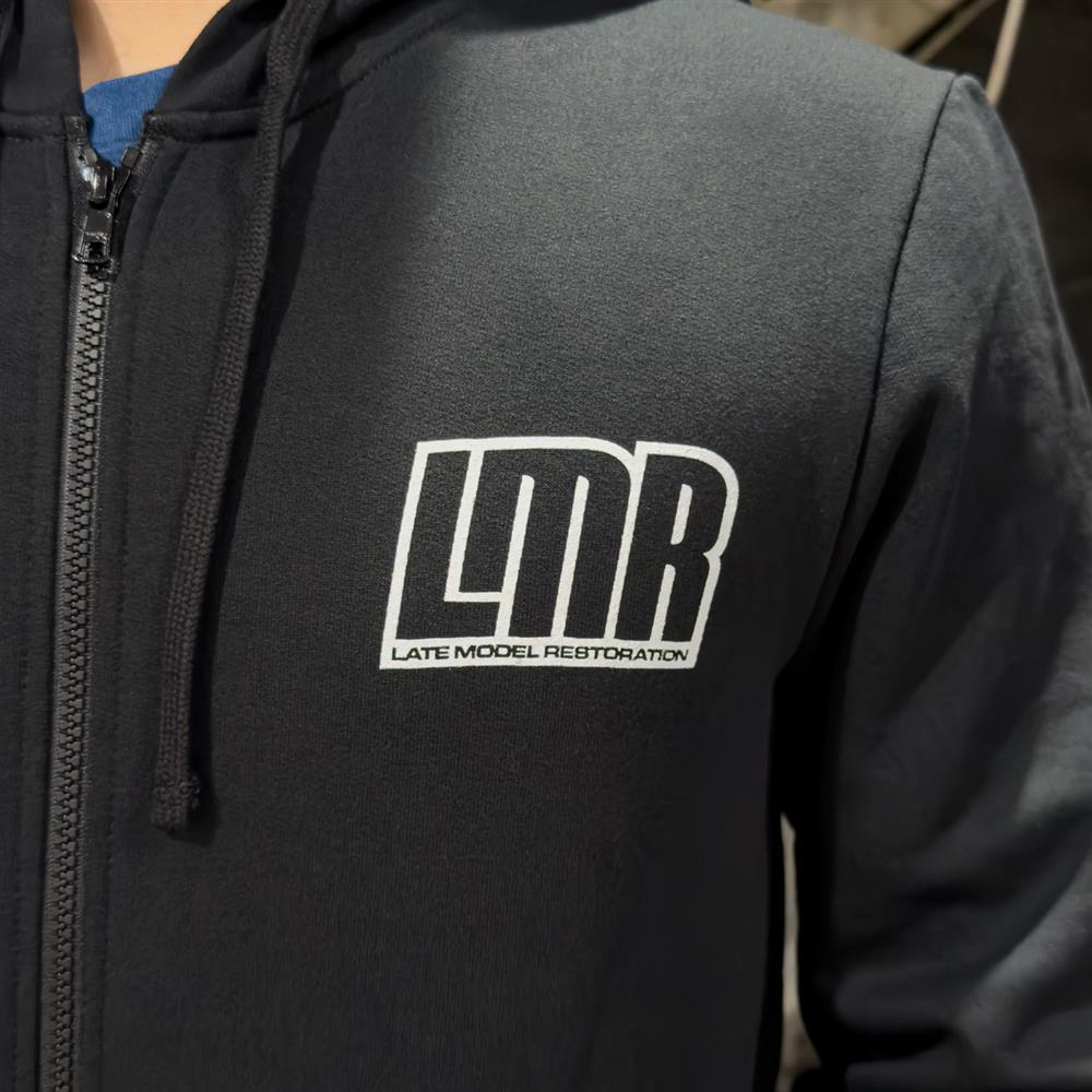LMR Full Zip Hoodie  - Black