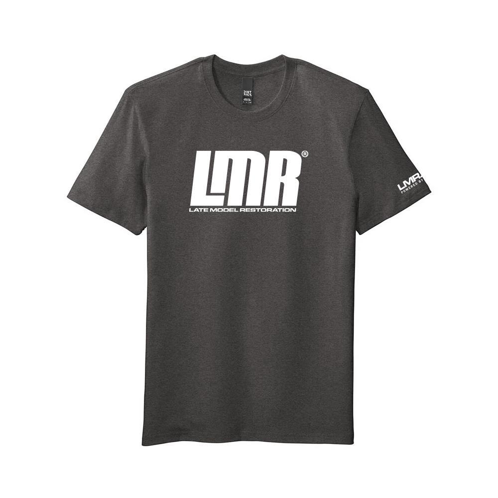 LMR Brand Logo T-Shirt  - Heather Charcoal