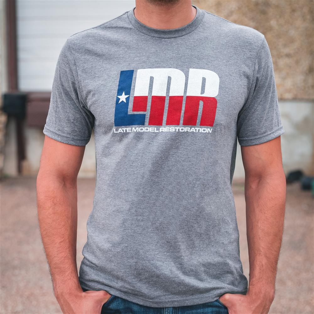 LMR Texas Flag Shirt  - Gray