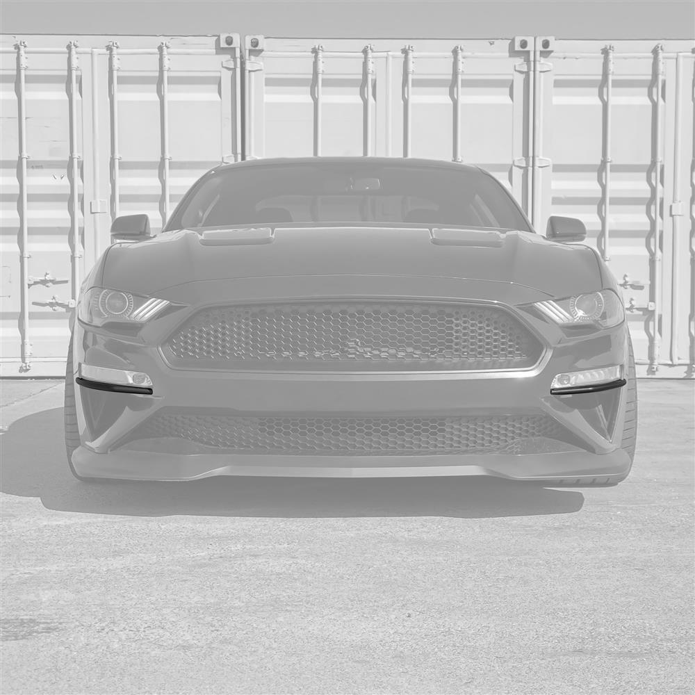 2018-23 Mustang Front Fog Light Canards