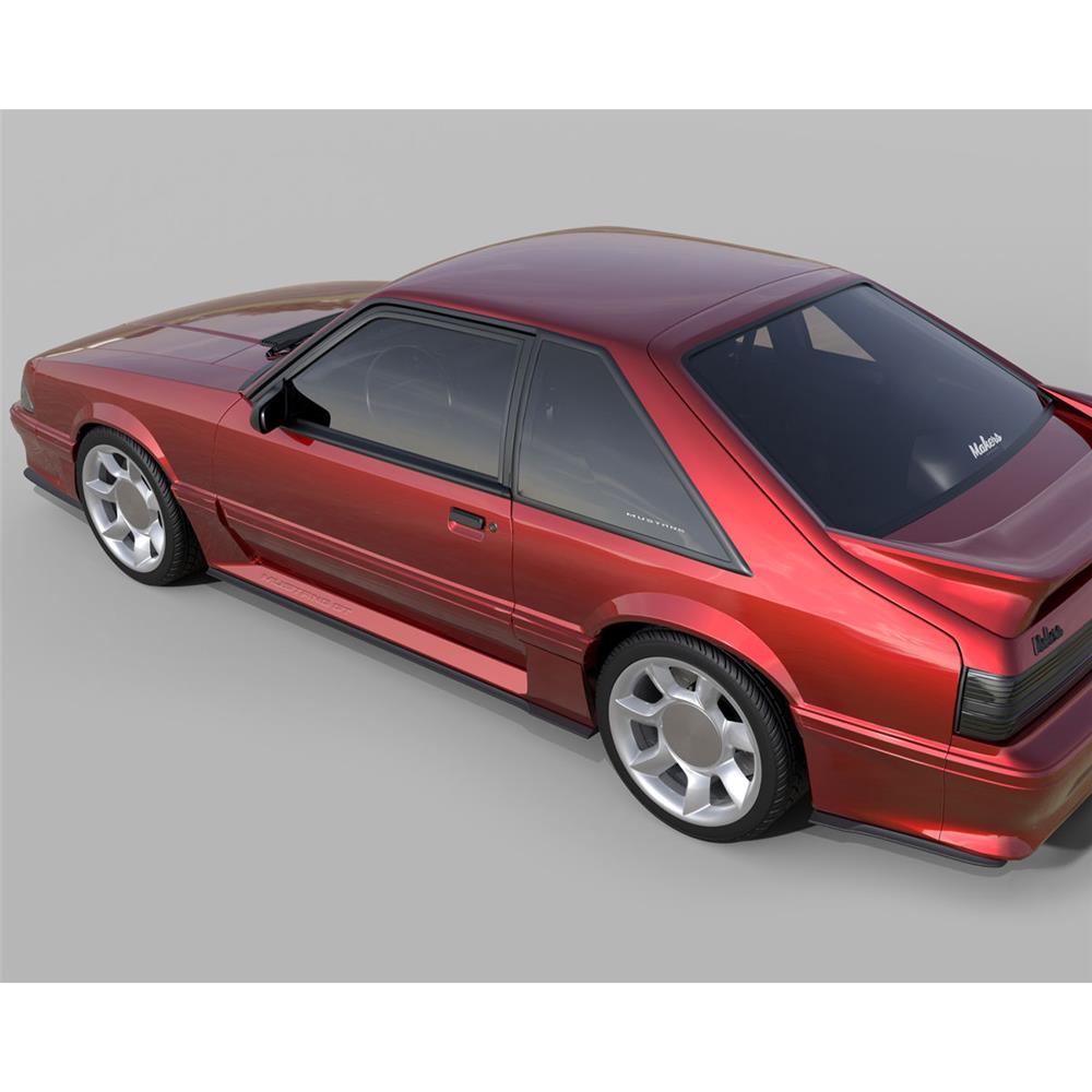 1993 Mustang Makers Garage ABS Side Splitter Kit Cobra