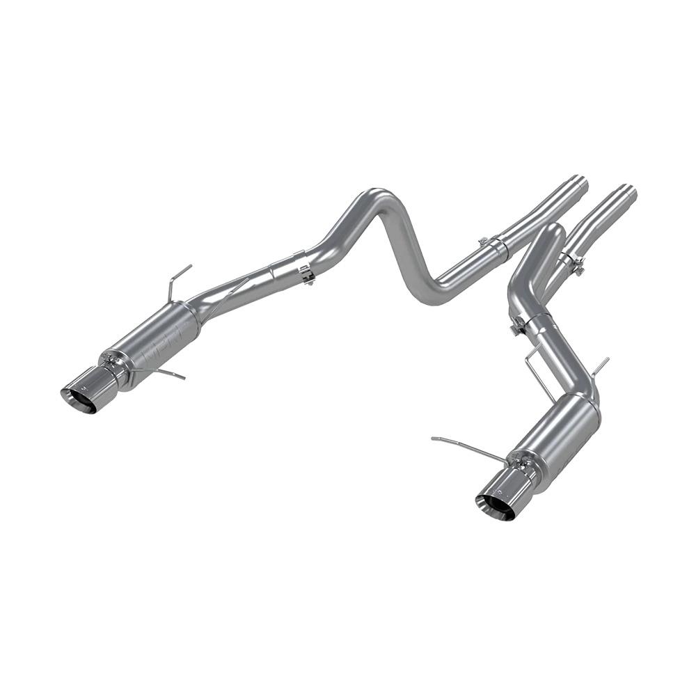 2011-14 Mustang MBRP Race Cat Back - Aluminized Steel GT 5.0