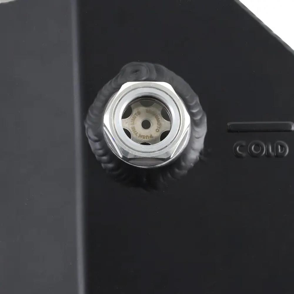 2015-2023 Mustang Mishimoto Aluminum Coolant Expansion Tank - Black