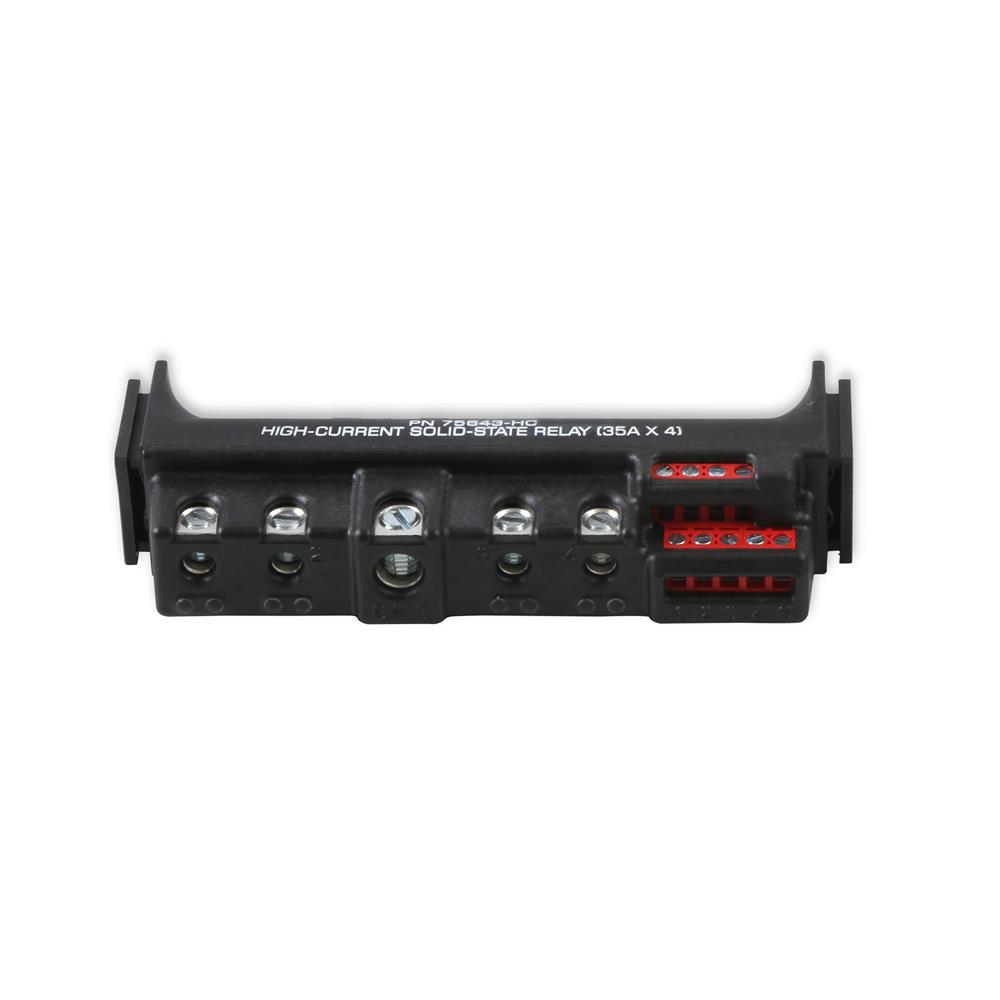 MSD High Current Solid State Relay Block  - Black