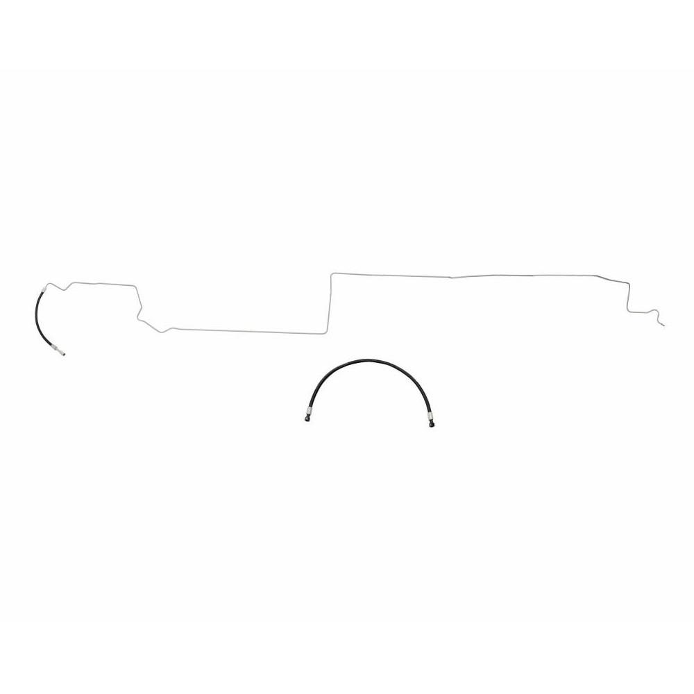 1986-93 Mustang 1/4" Return Line For Factory Hoses & Connections 5.0