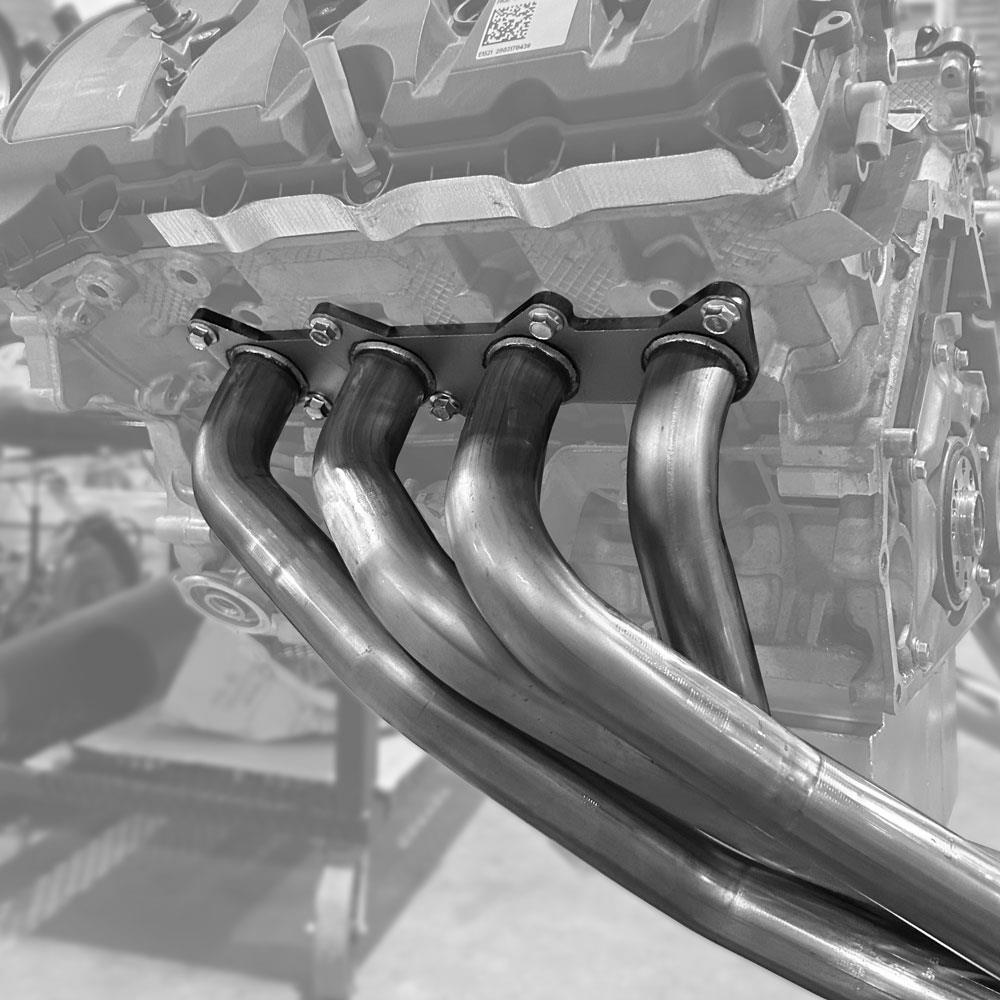 1979-04 Mustang SVE 1 7/8" Coyote Swap Long Tube Headers   - Ceramic - UPR K-Member