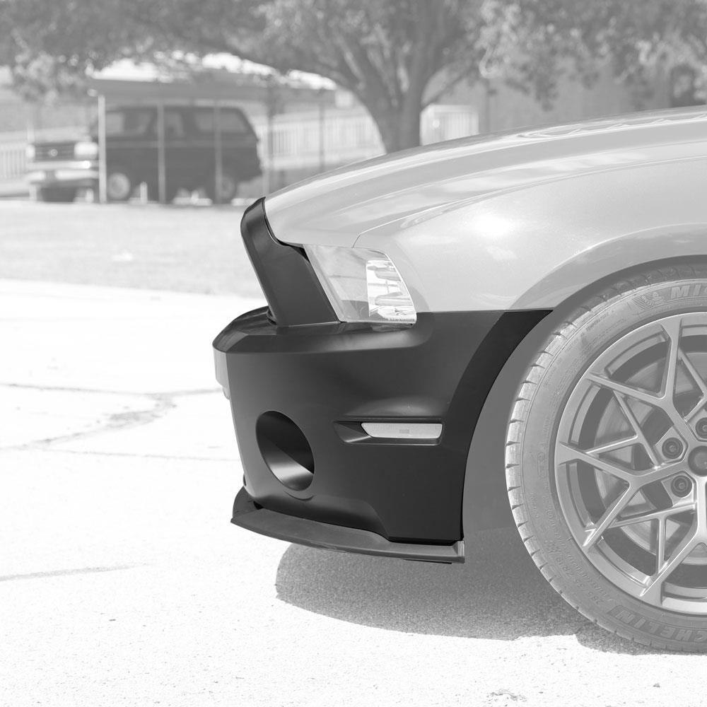 2010-14 Mustang 10-12 GT500 Style Front Bumper Conversion Kit