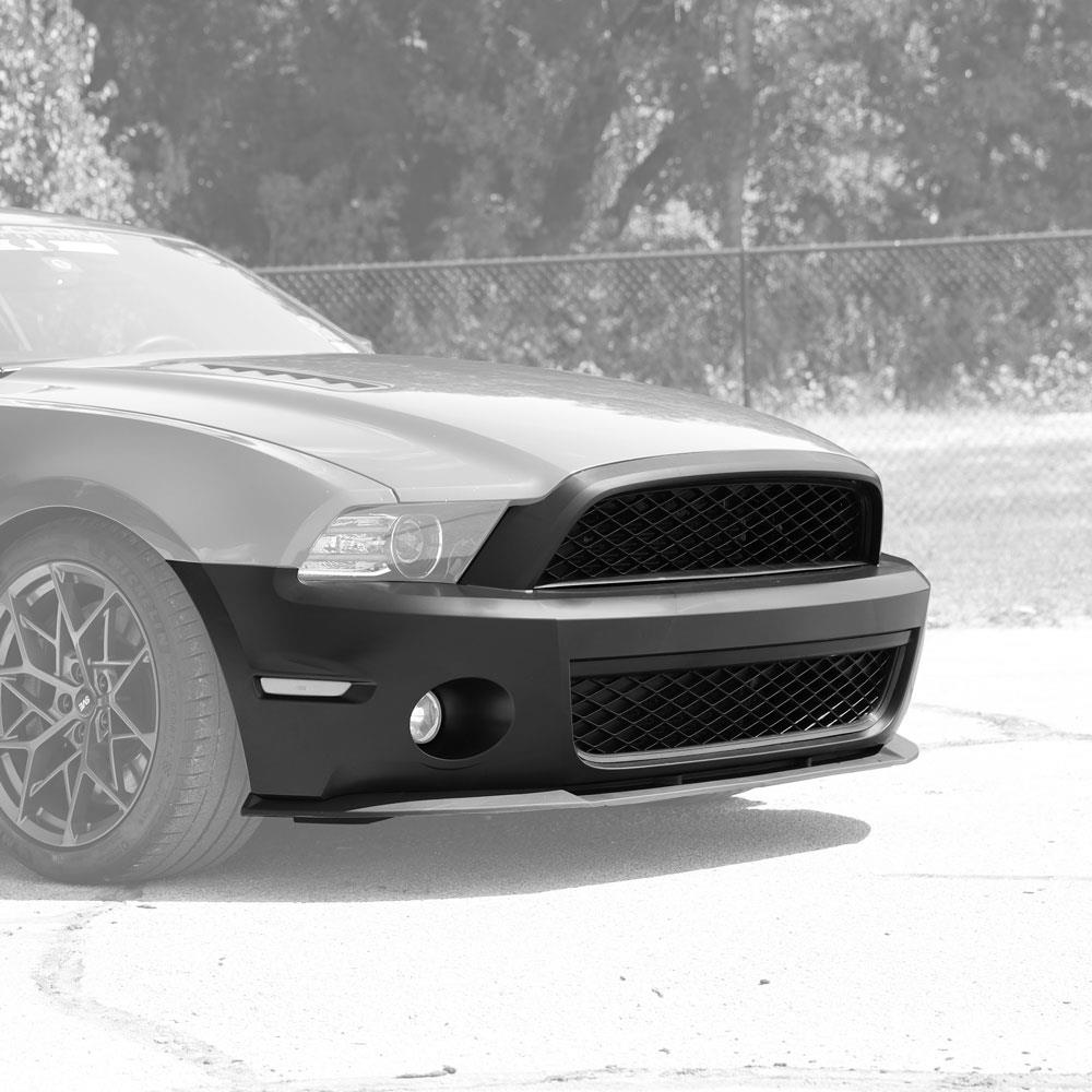 2010-14 Mustang 10-12 GT500 Style Front Bumper Conversion Kit