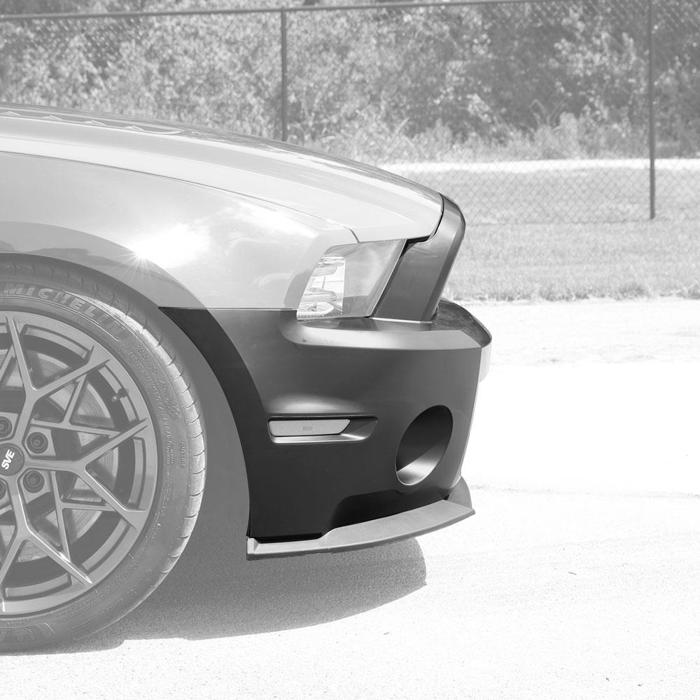 2010-14 Mustang 10-12 GT500 Style Front Bumper Conversion Kit