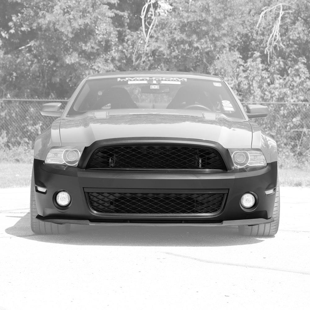 2010-14 Mustang 10-12 GT500 Style Front Bumper Conversion Kit