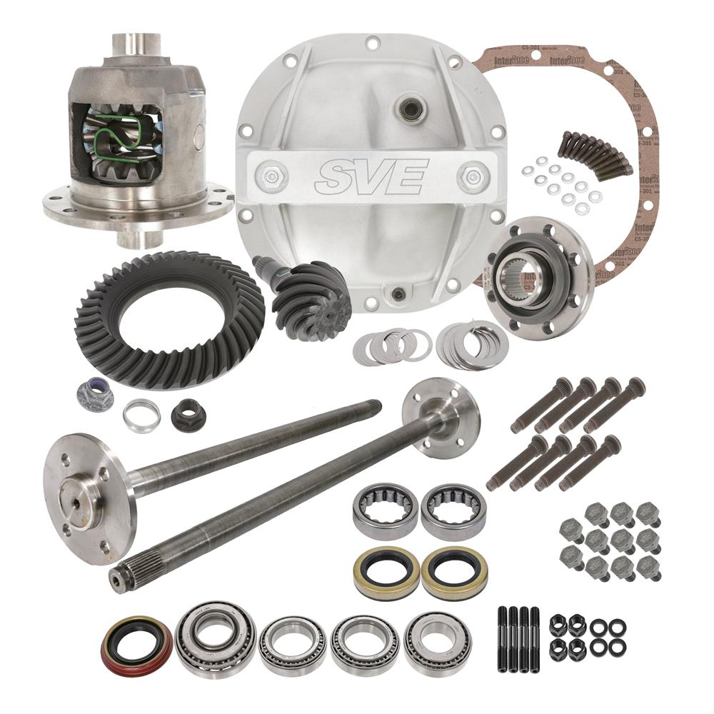 SVE 31 Spline Heavy Duty Rear Axle Kit 4 Lug - 3.73 Gears (79-93)