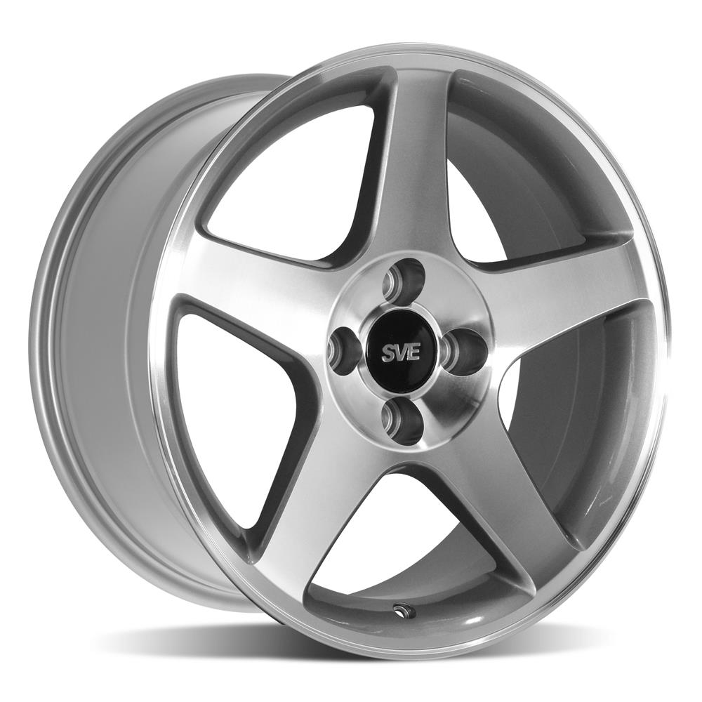 1979-93 Mustang SVE 4 Lug 03 Cobra Wheel - 17x8  - Machined