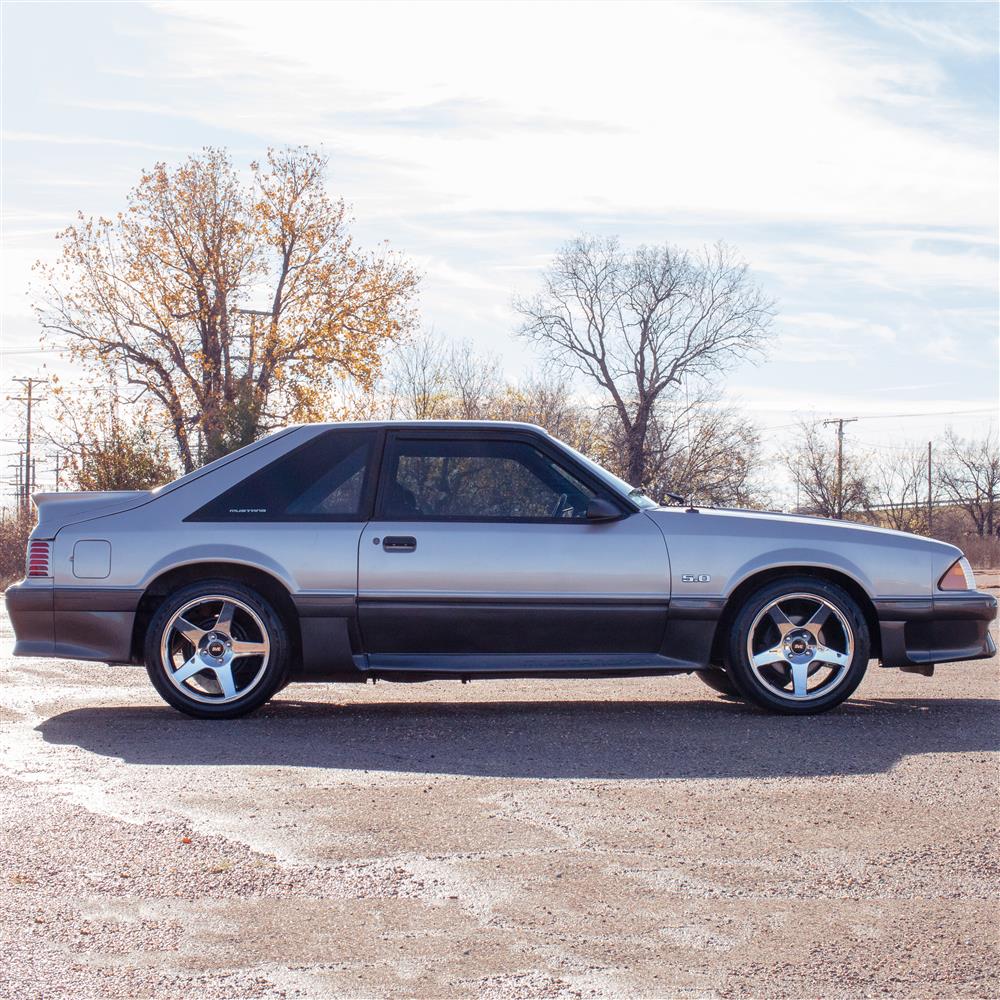 1979-93 Mustang SVE 4 Lug 03 Cobra Wheel Kit - 17x8/10  - Chrome