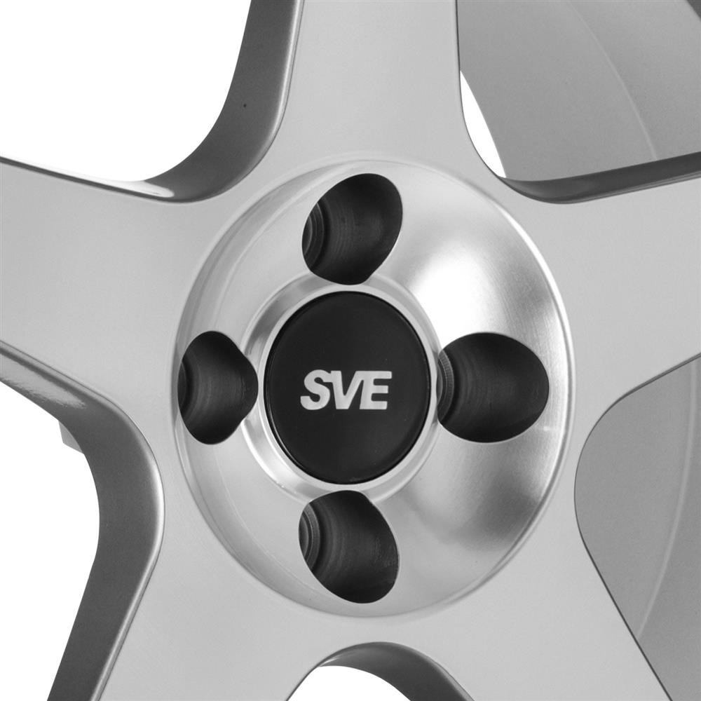 1979-93 Mustang SVE 4 Lug 03 Cobra Wheel Kit - 17x8/10  - Machined