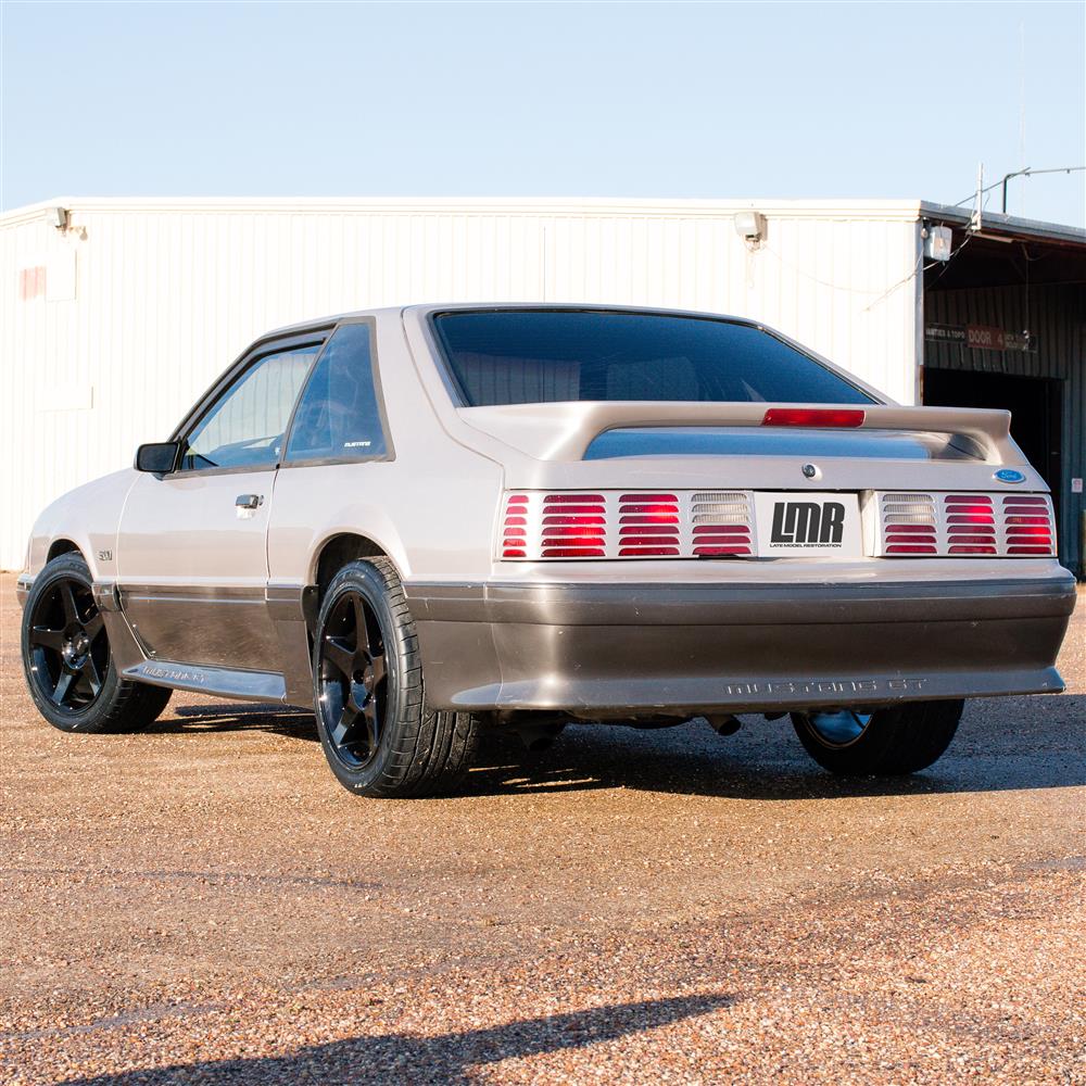 1979-93 Mustang SVE 4 Lug 03 Cobra Wheel Kit - 17x8/9  - Black