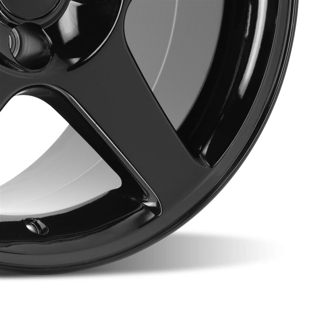 1979-93 Mustang SVE 4 Lug 03 Cobra Wheel Kit - 17x8/9  - Black