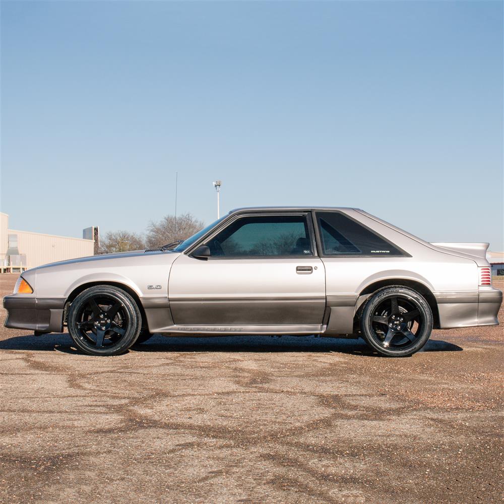 1979-93 Mustang SVE 4 Lug 03 Cobra Wheel Kit - 17x8/9  - Black