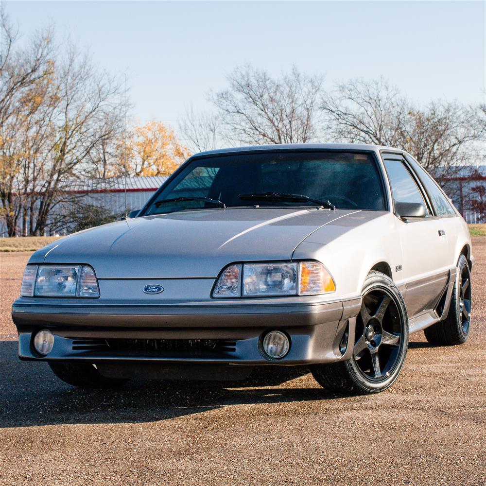 1979-93 Mustang SVE 4 Lug 03 Cobra Wheel & Nitto Tire Kit  - 17x8/9  - Black
