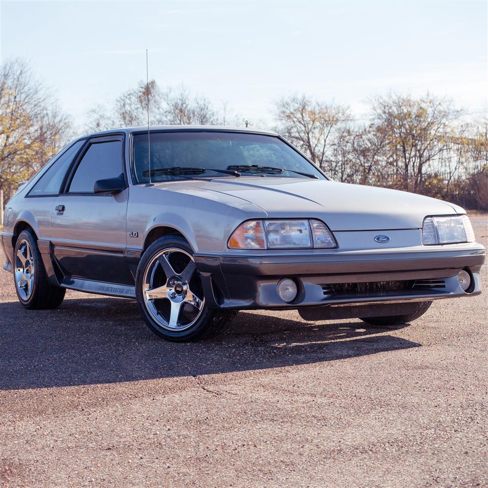 1979-93 Mustang SVE 4 Lug 03 Cobra Wheel & Nitto Tire Kit - 17x8  - Chrome