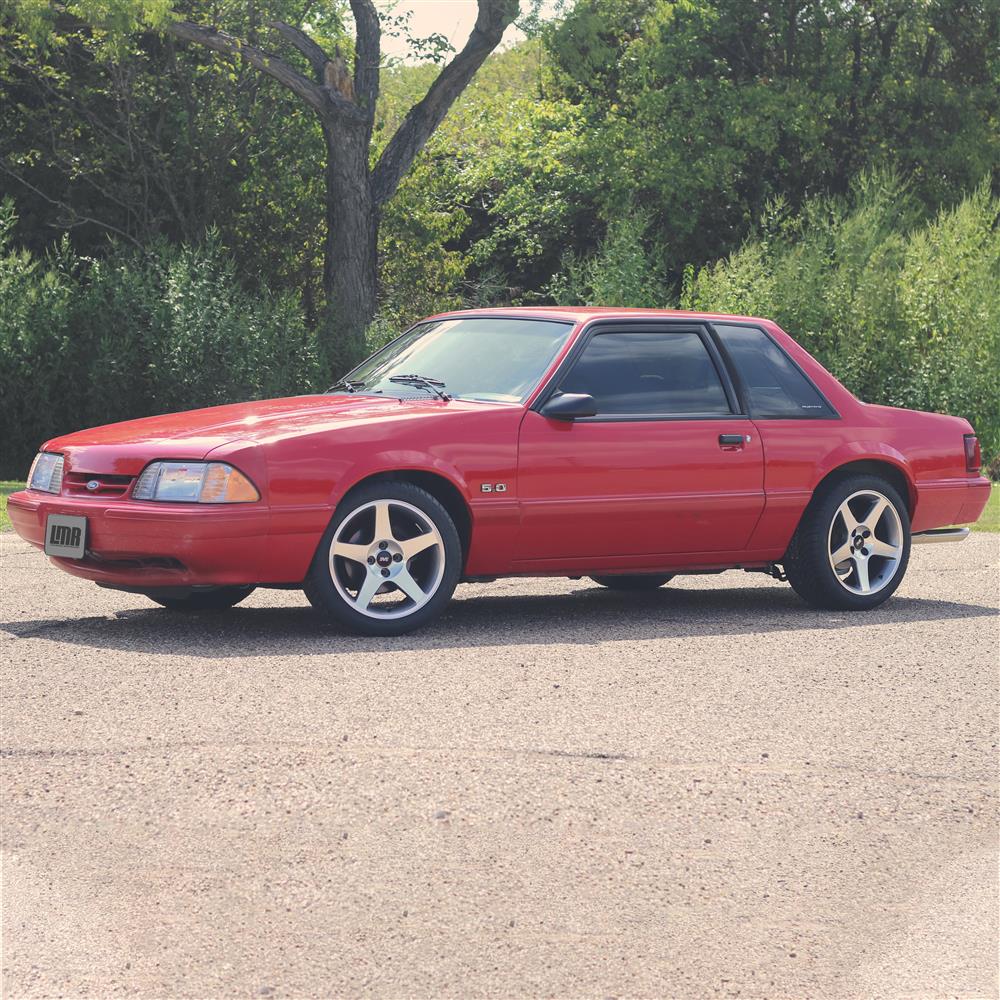 1979-93 Mustang SVE 4 Lug 03 Cobra Wheel & Sumitomo Tire Kit - 17x8/9  - Machined