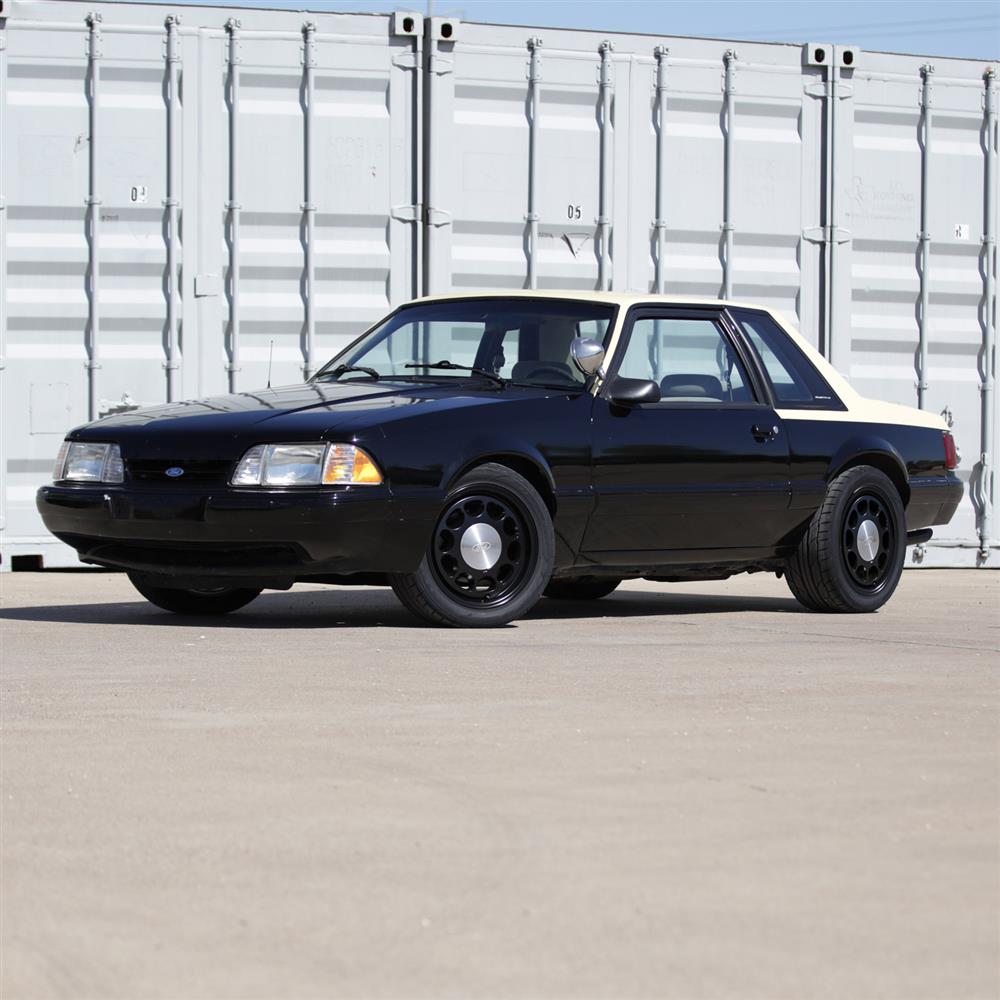 1979-1993 Mustang 4 Lug 10-Hole Wheel - 17x8 - Black