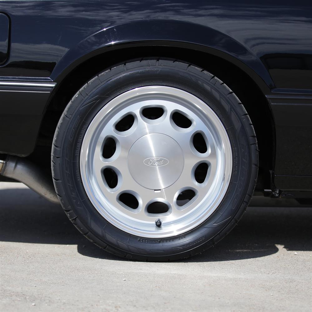 1979-1993 Mustang 4 Lug 10-Hole Wheel - 17x9 - Machined