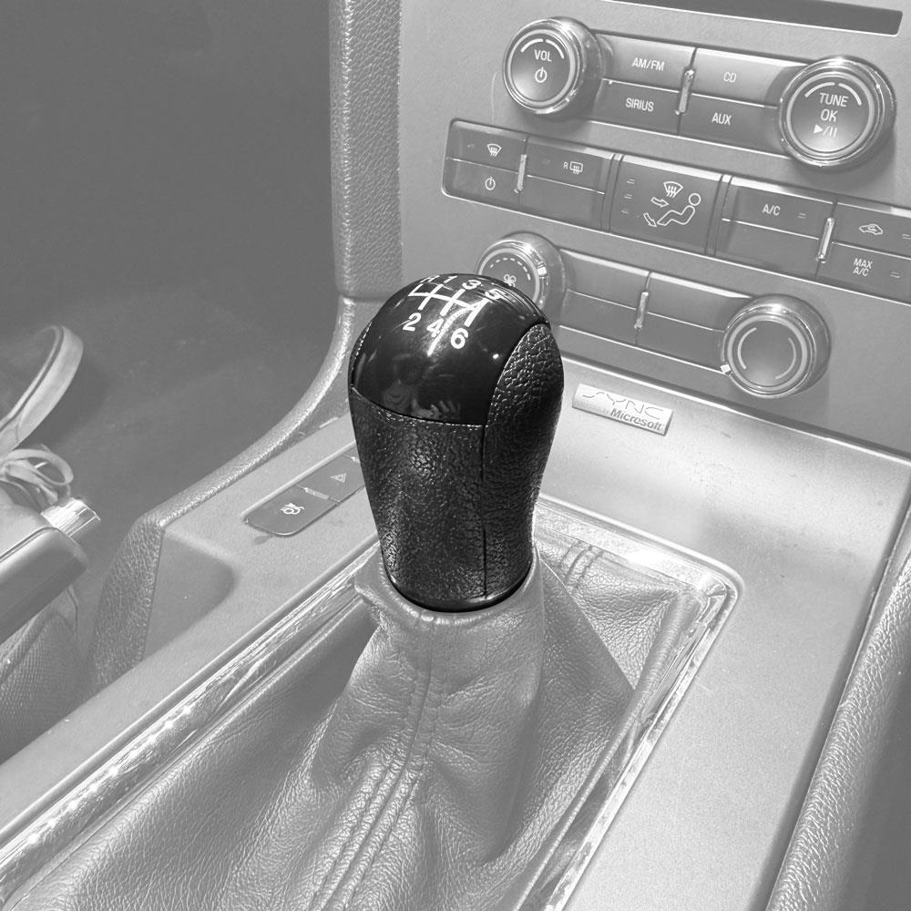 2011-14 Mustang 6-Speed Shift Knob  - Black