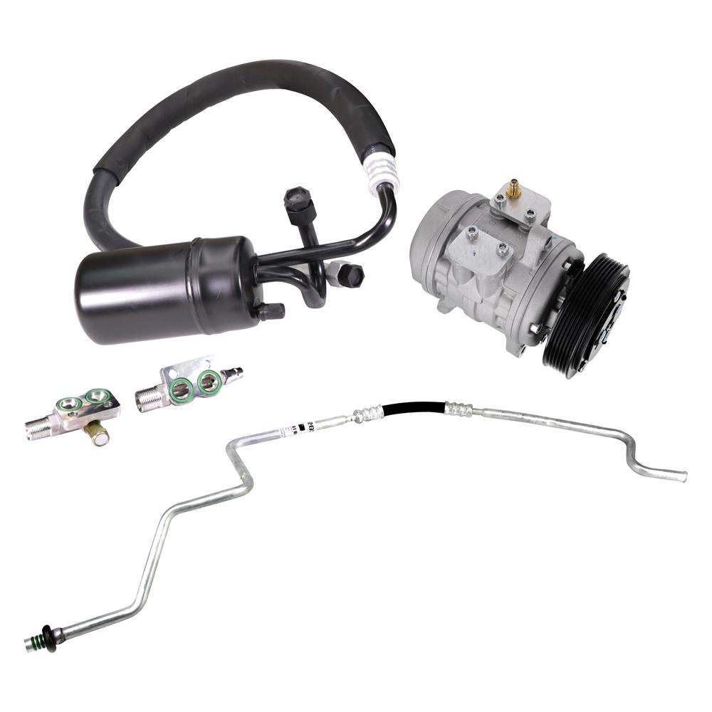 Mustang A/C Compressor & Line Kit (87-93) 5.0 Fox Body