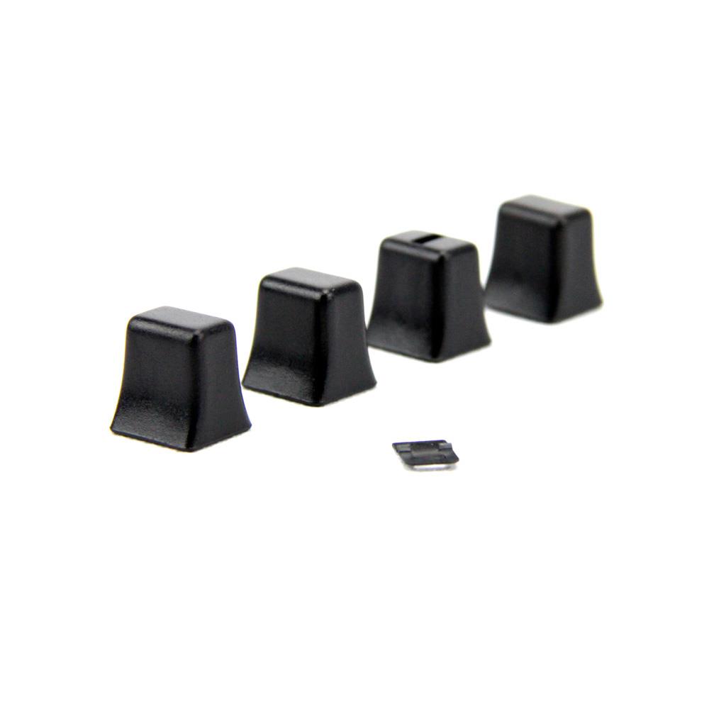 1979-86 Mustang A/C & Heater Control Knob Kit Black