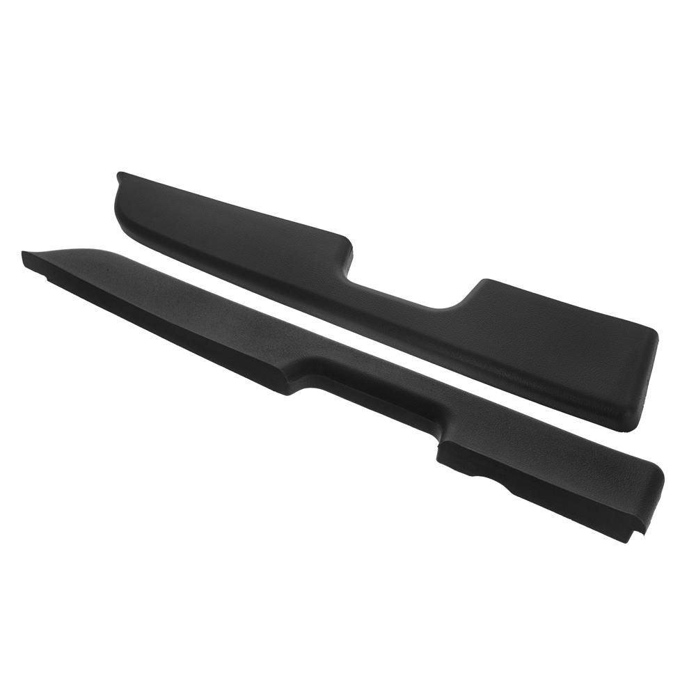 1987-1993 Mustang Armrest Pad Kit - Black