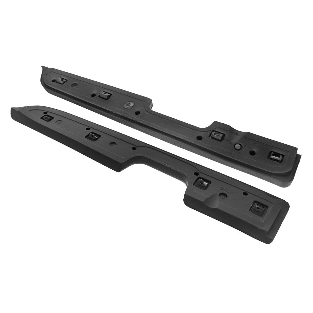 1987-1993 Mustang Armrest Pad Kit - Black