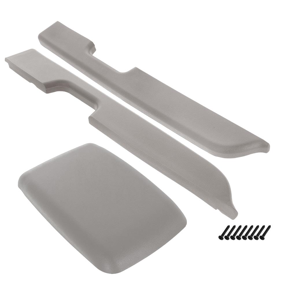 5.0 Resto Fox Body Light Gray Armrest Pad Kit | 87-93
