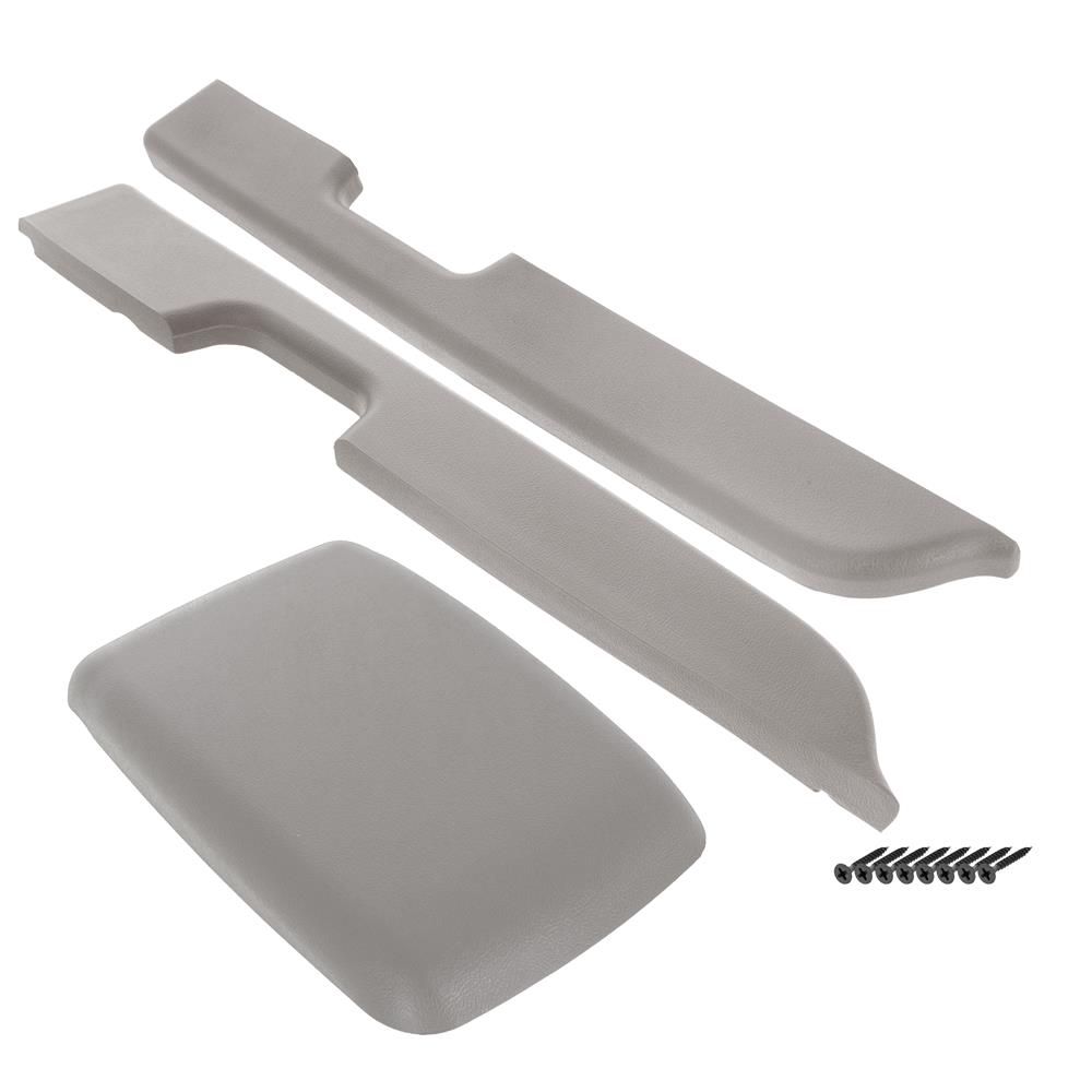 5.0 Resto Fox Body Armrest Pad Kit - Light Gray | (87-93)