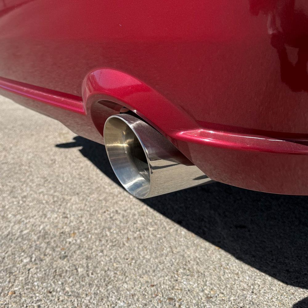 2005-10 Mustang Axle Back Exhaust Kit - Polished Tips GT/GT500