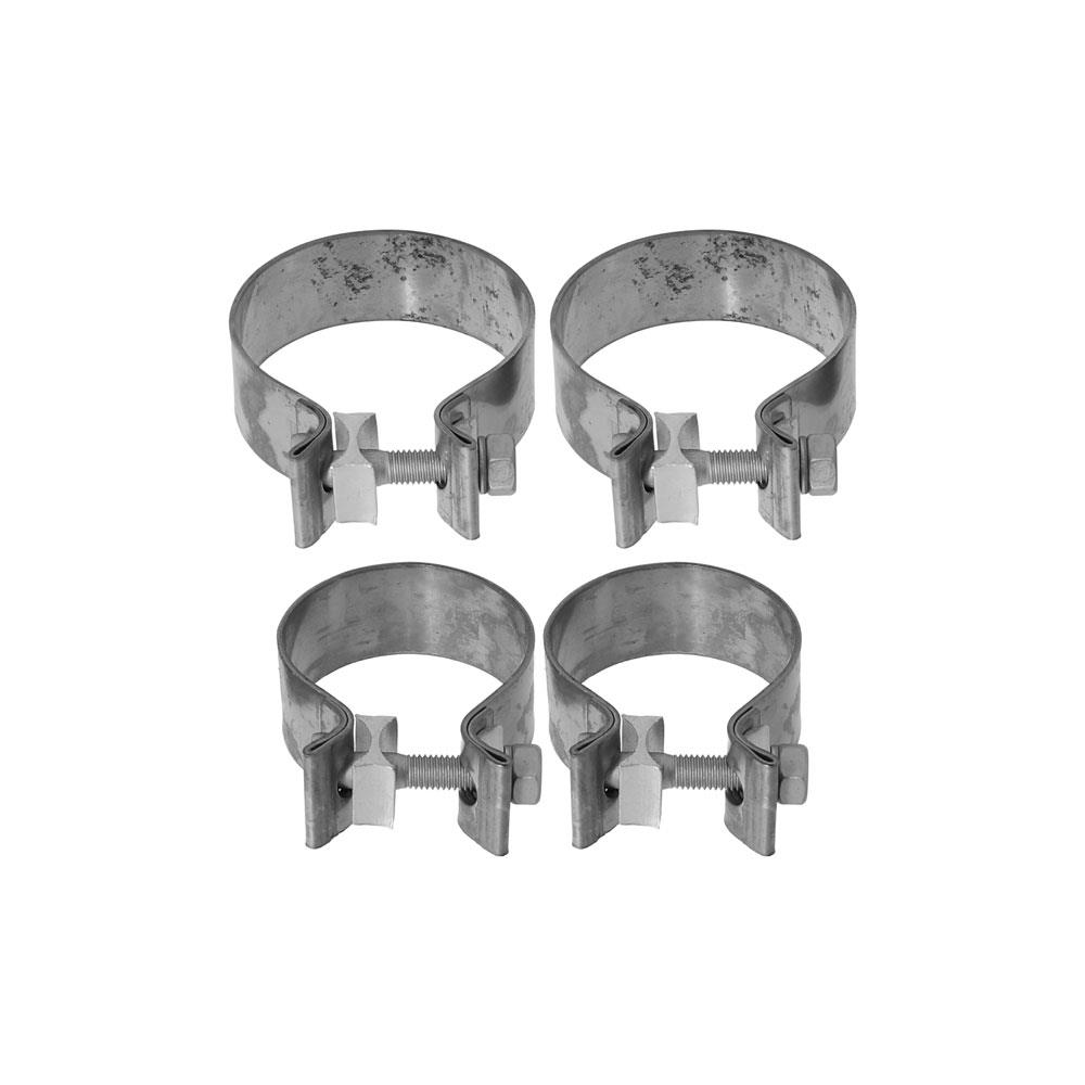 2005-10 Mustang Axle Back Exhaust Kit - Polished Tips GT/GT500