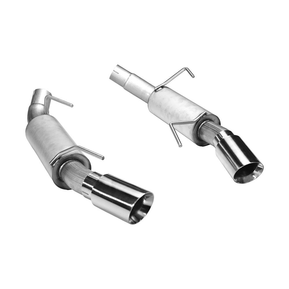 2005-10 Mustang Axle Back Exhaust Kit - Polished Tips GT/GT500