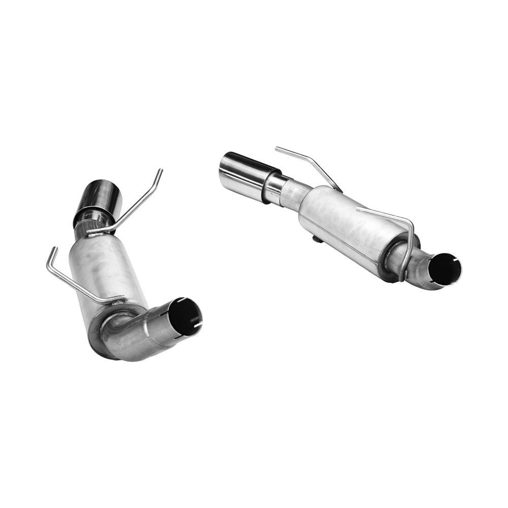 2005-10 Mustang Axle Back Exhaust Kit - Polished Tips GT/GT500