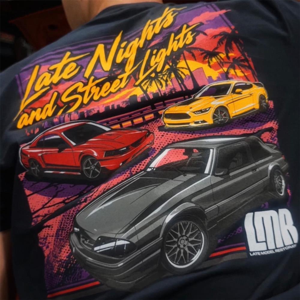 LMR Late Nights & Street Lights Mustang T-Shirt