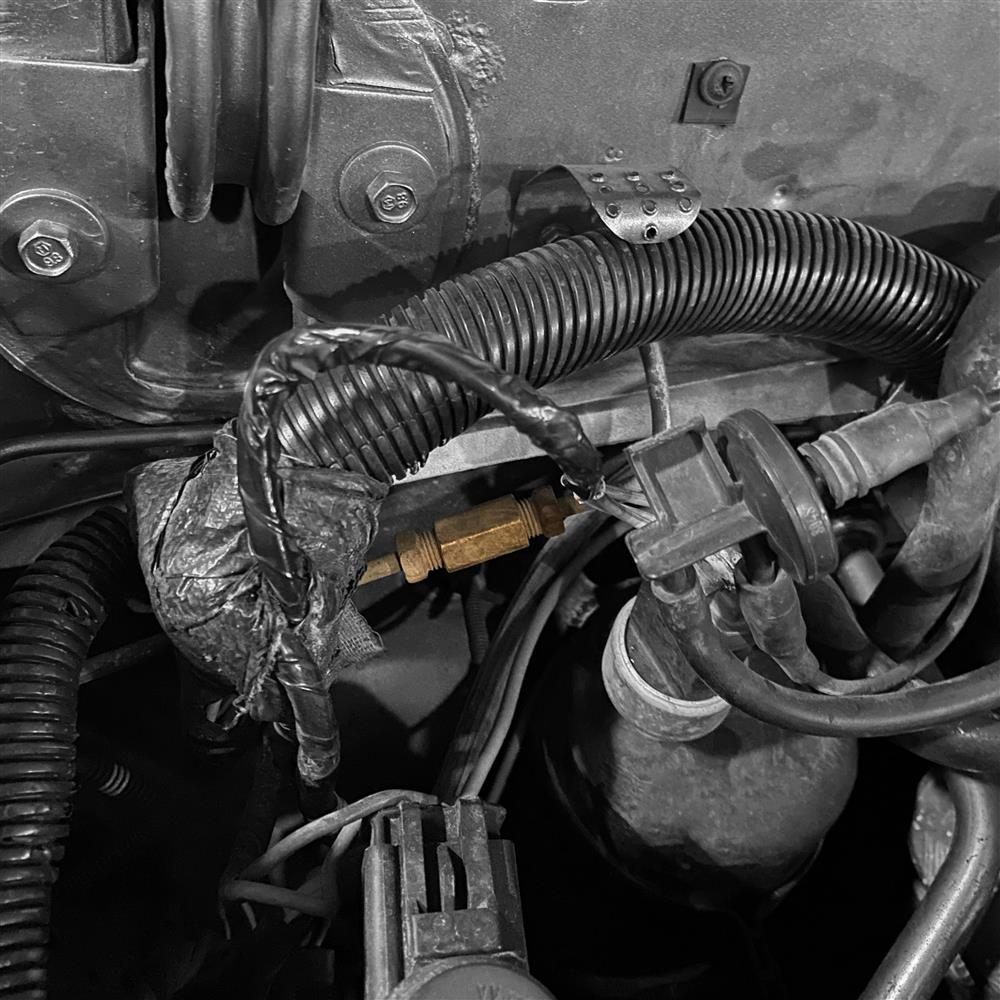 1979-93 Mustang Brake Line Union  - Brass