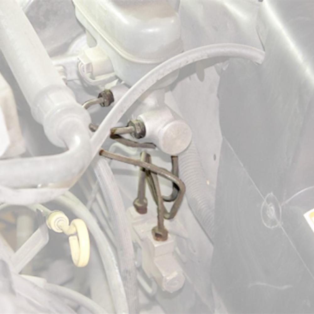 Mustang Brake Master Cylinder To Proportioning Valve Lines (87-93) 5.0
