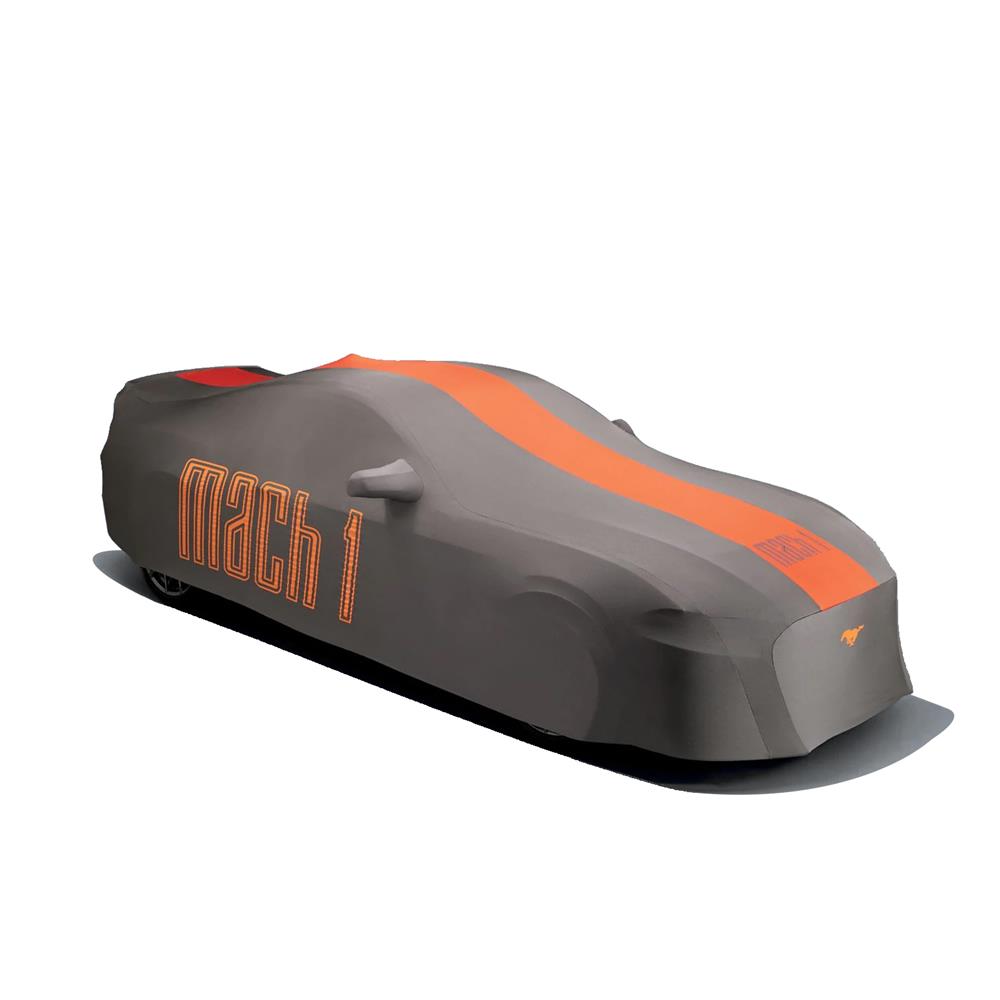2021-2023 Mustang Indoor Car Cover w/ Script - Mach 1 Handling Pack